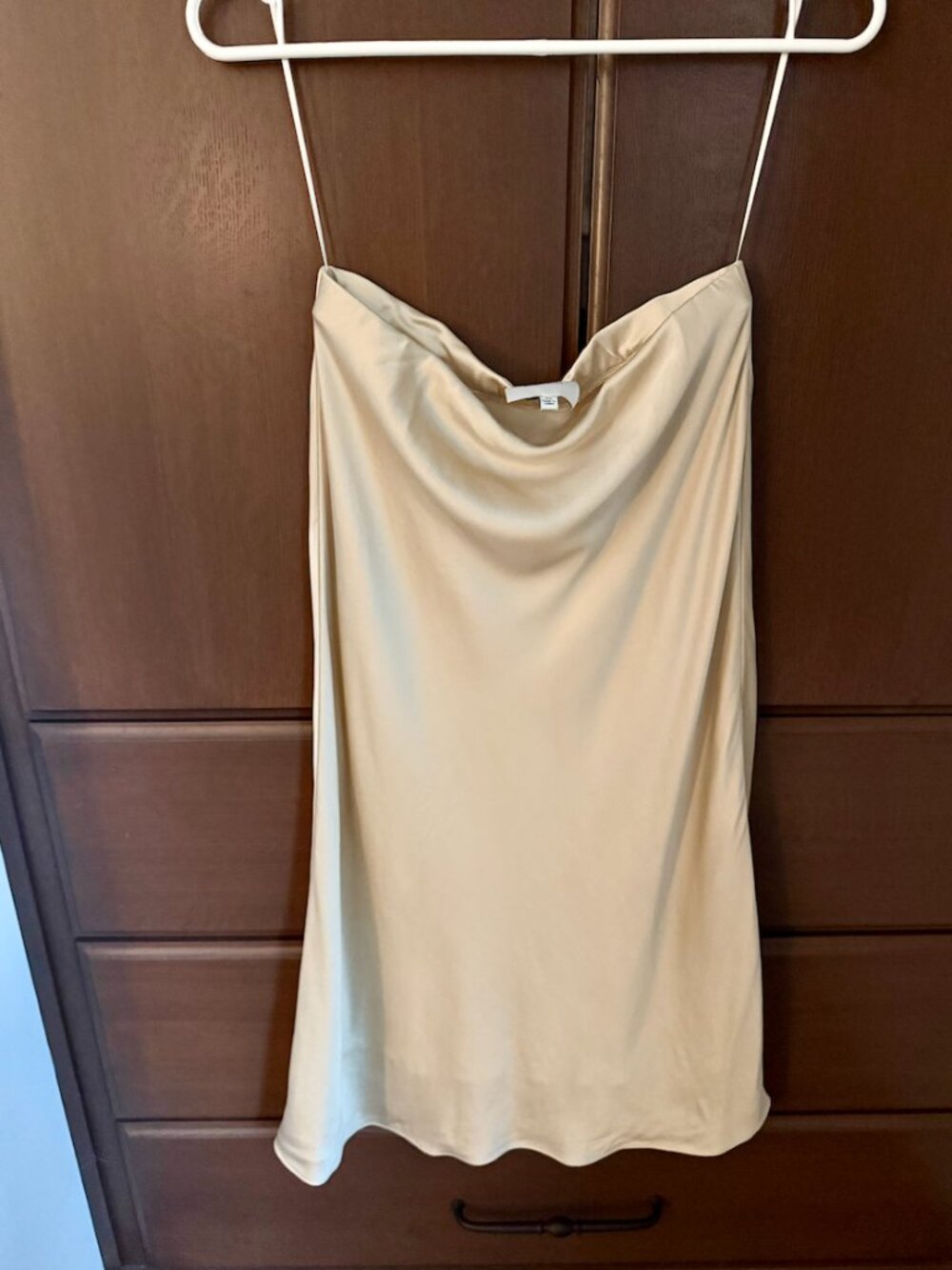 Reformation Pomelle Silk Two Piece Ivory - Size XS - Picture 5 of 10